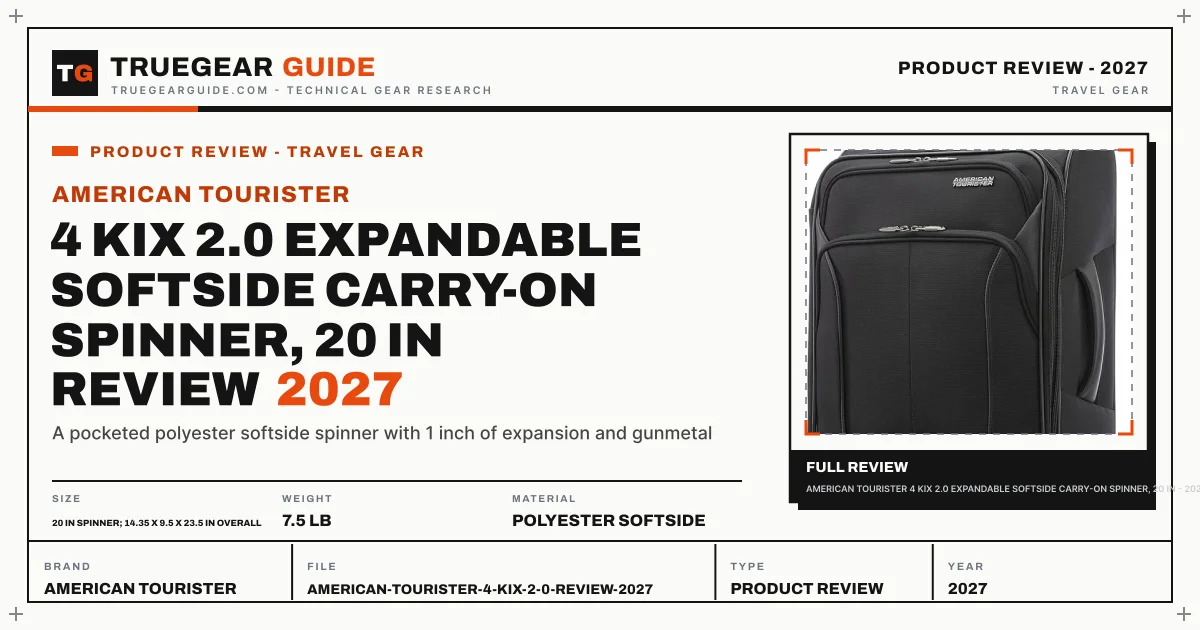 American Tourister 4 KIX 2.0 Review (2027) featured graphic