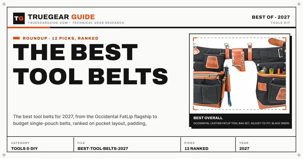 The Best Tool Belts (2027) featured graphic