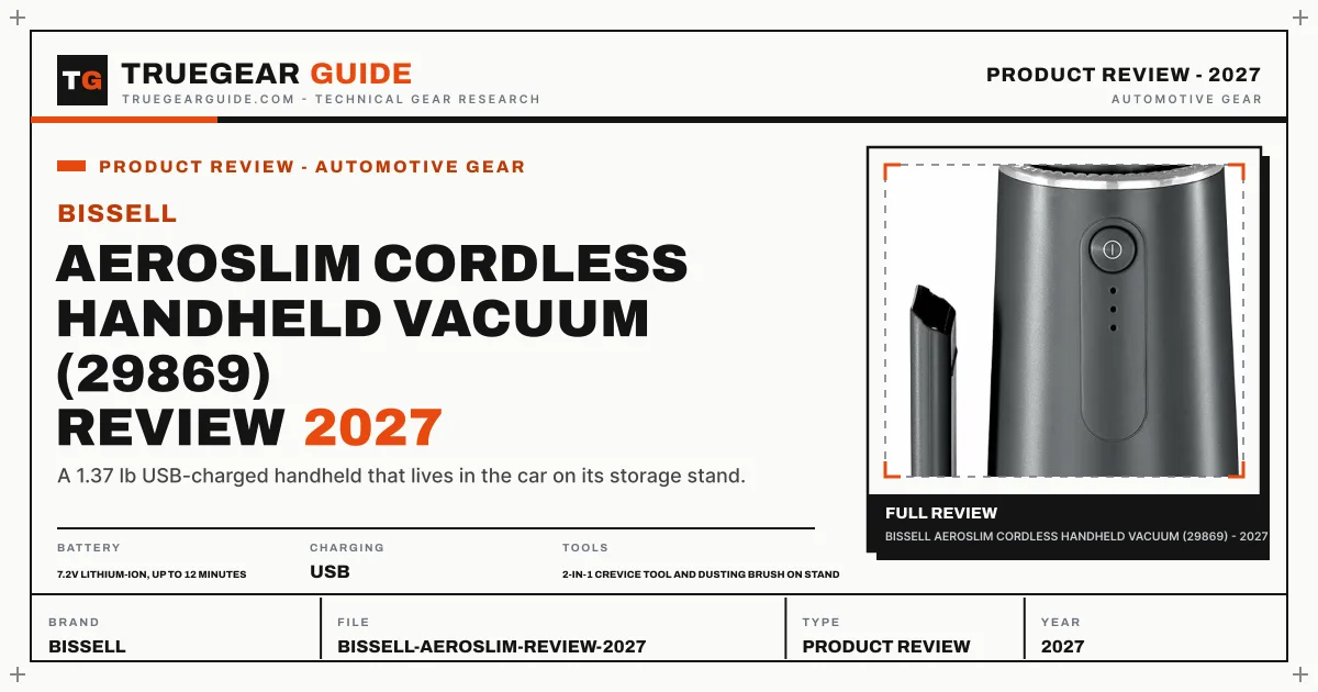 Bissell AeroSlim Review (2027) featured graphic