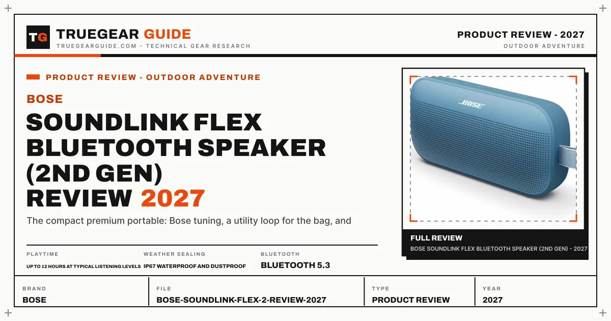 Bose SoundLink Flex (2nd Gen) Speaker Review (2027) featured graphic