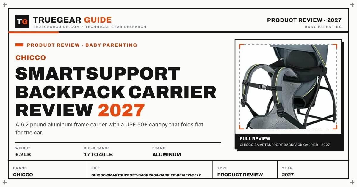 Chicco SmartSupport Backpack Carrier Review (2027) featured graphic