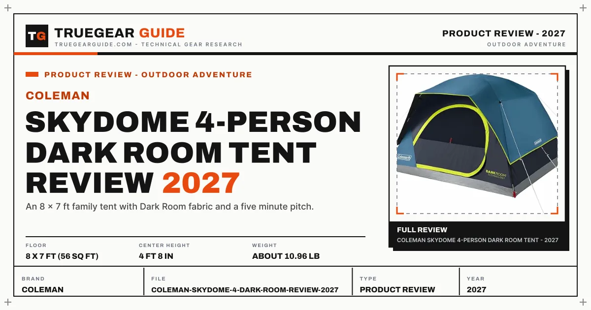 Coleman Skydome 4-Person Dark Room Review (2027) featured graphic