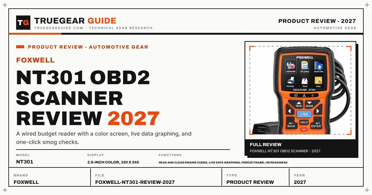 FOXWELL NT301 Review (2027) featured graphic