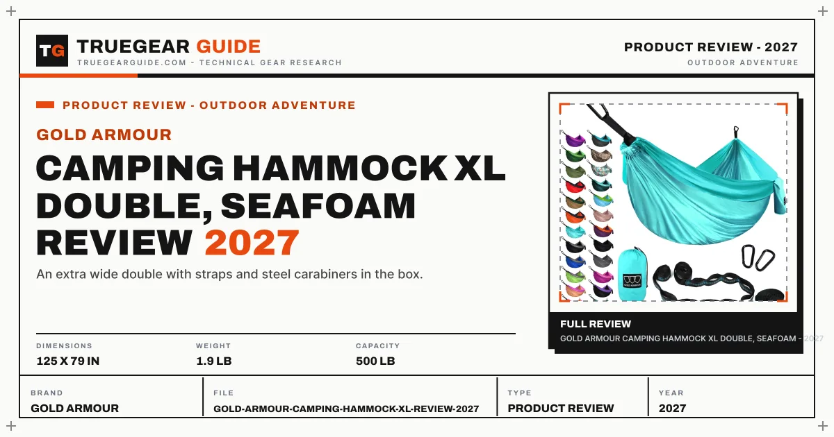 Gold Armour Camping Hammock XL Double Review (2027) featured graphic