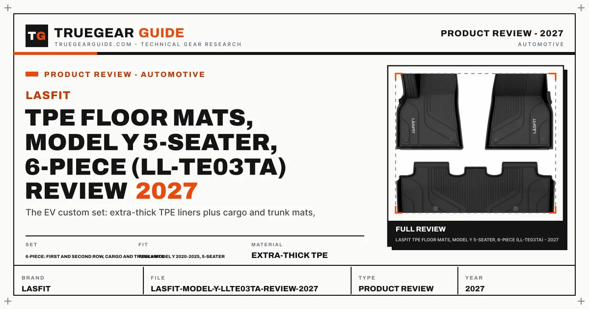 LASFIT Model Y TPE Floor Mats Review (2027) featured graphic