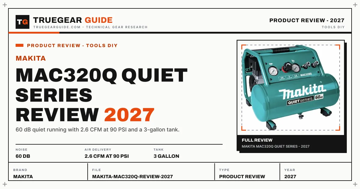 Makita MAC320Q Quiet Series Review (2027) featured graphic