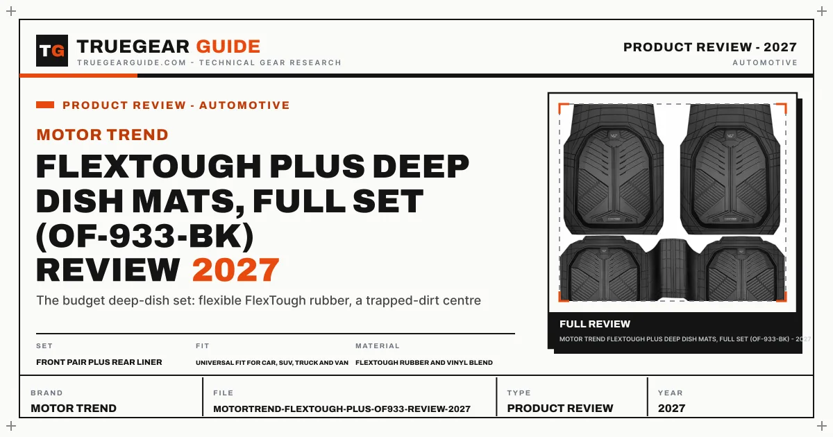 Motor Trend FlexTough Plus Floor Mats Review (2027) featured graphic