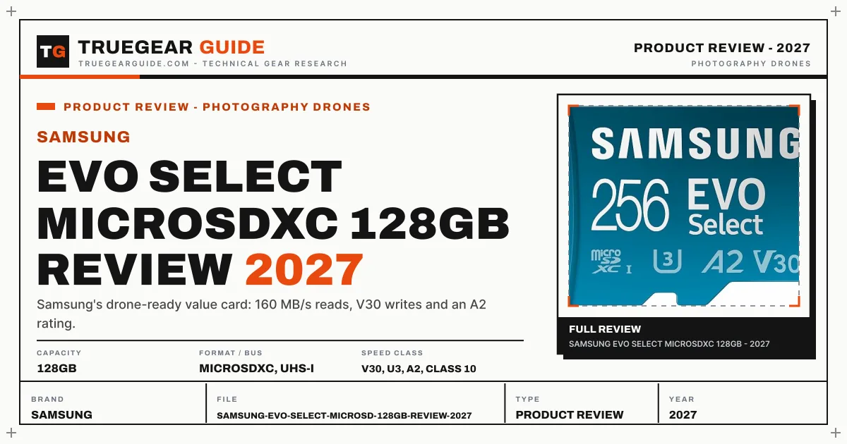 Samsung EVO Select microSDXC 128GB Review (2027) featured graphic