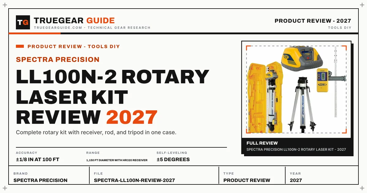 Spectra Precision LL100N-2 Review (2027) featured graphic