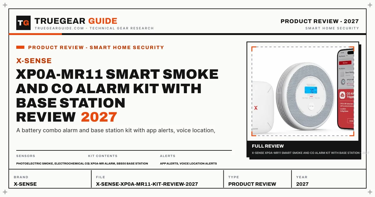 X-Sense XP0A-MR11 Smart Smoke and CO Alarm Kit with Base Station Review (2027) featured graphic